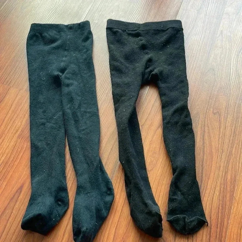 Gymboree Baby Girl black‎ tights